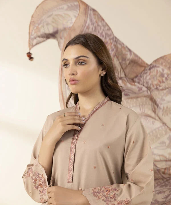 2 Piece - Embroidered Lawn Suit