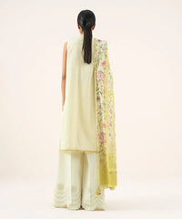 2 Piece - Embroidered Khaddar Suit