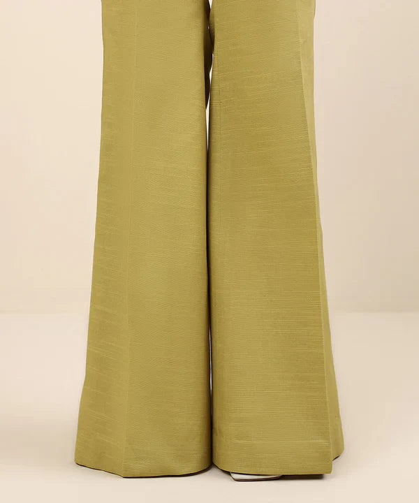 Dyed Khaddar Trousers
