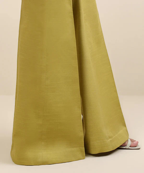 Dyed Khaddar Trousers