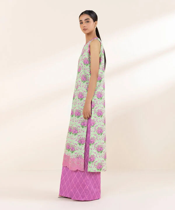 2 Piece - Embroidered Lawn Suit