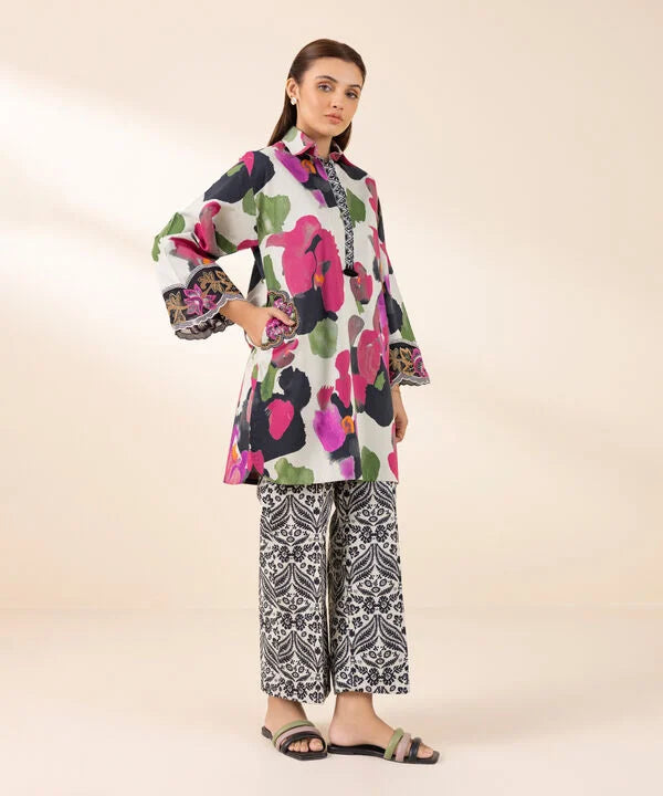 2 Piece - Embroidered Lawn Suit