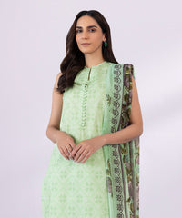 3 Piece - Printed Lawn Suit