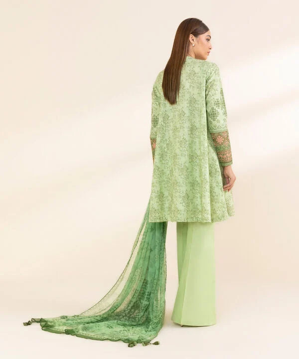 3 Piece - Embroidered Lawn Suit