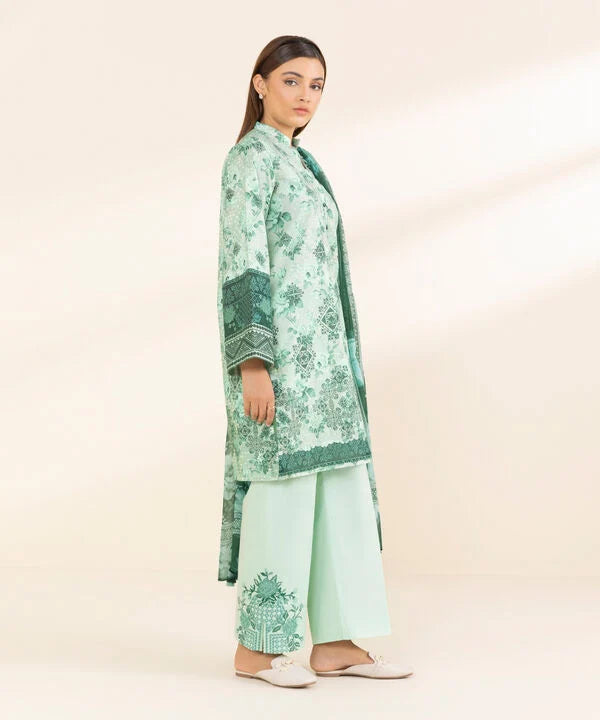 3 Piece - Embroidered Lawn Suit