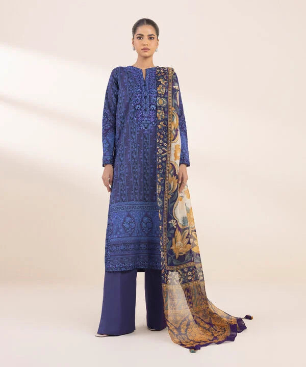 3 Piece - Embroidered Lawn Suit