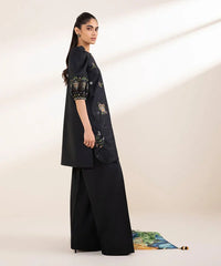 3 Piece - Embroidered Cotton Suit