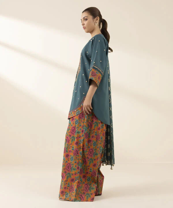 3 Piece - Embroidered Lawn Suit