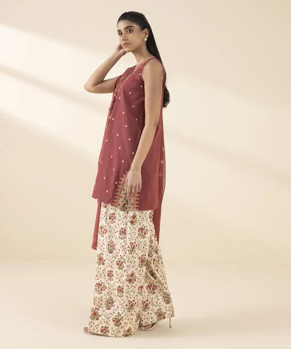 3 Piece - Embroidered Lawn Suit