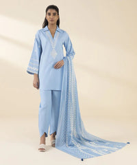 3 Piece - Embroidered Lawn Suit