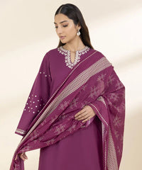 3 Piece - Embroidered Lawn Suit
