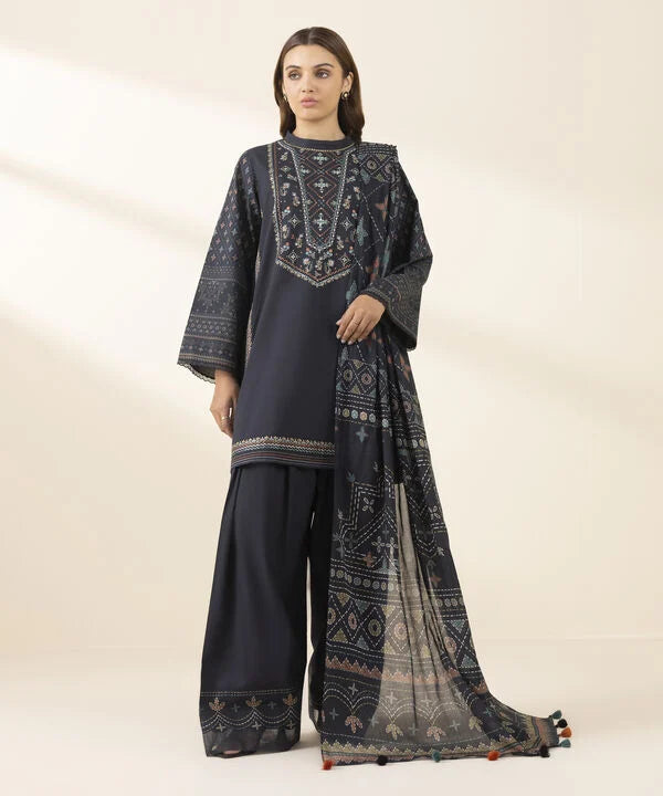 3 Piece - Embroidered Lawn Suit