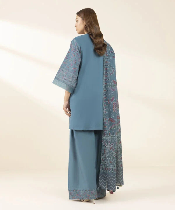 3 Piece - Embroidered Lawn Suit