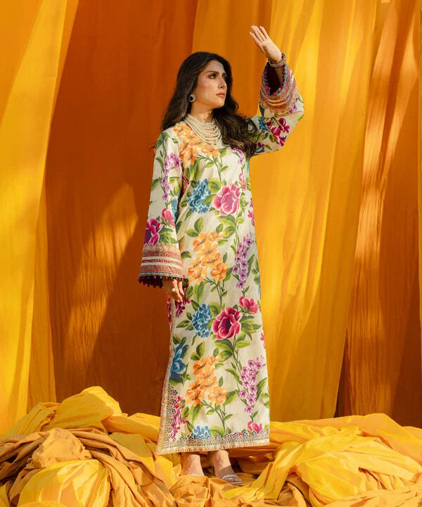 2 Piece - Embroidered Lawn Suit