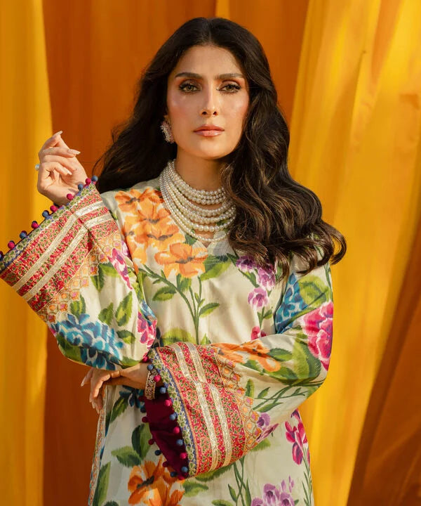 2 Piece - Embroidered Lawn Suit