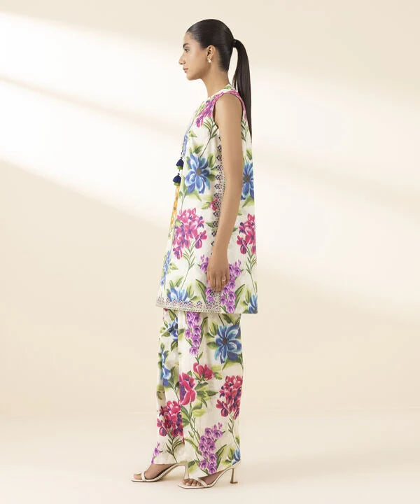 2 Piece - Embroidered Lawn Suit