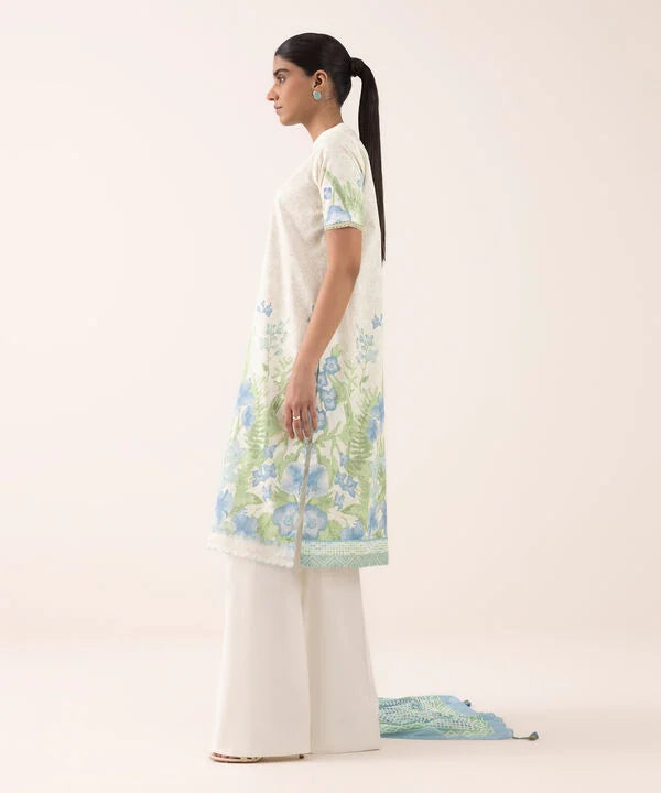 3 Piece - Embroidered Lawn Suit