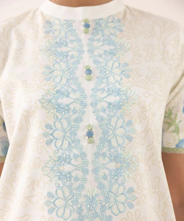 3 Piece - Embroidered Lawn Suit