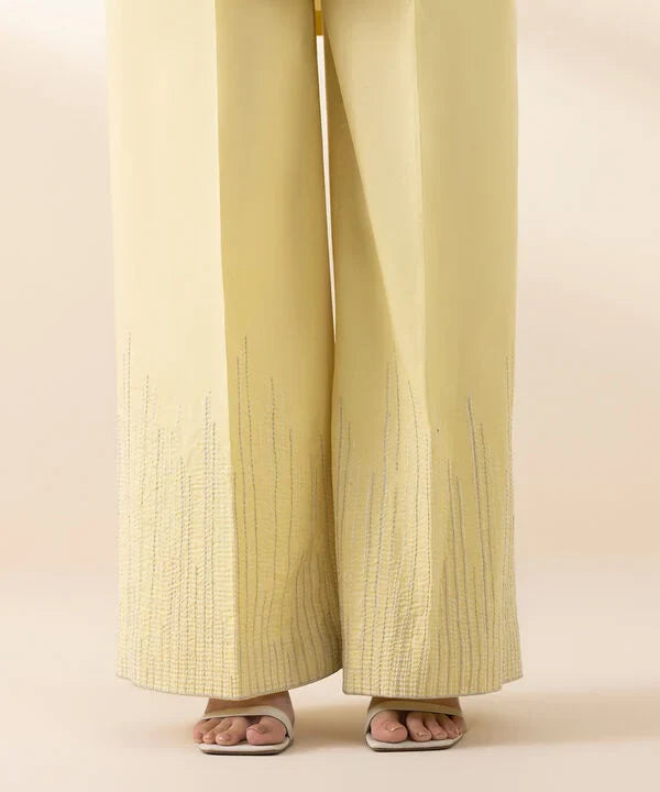 3 Piece - Embroidered Jacquard Suit