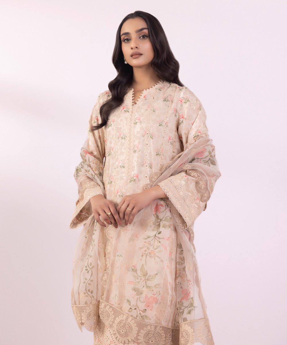 Embroidered Lawn Shirt