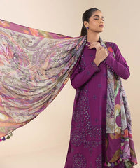 3 Piece - Embroidered Cotton Suit