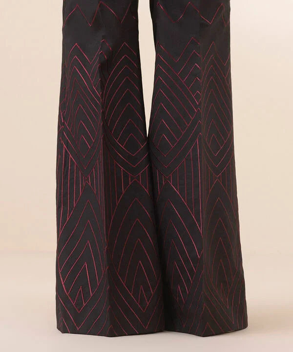 3 Piece - Embroidered Cotton Suit