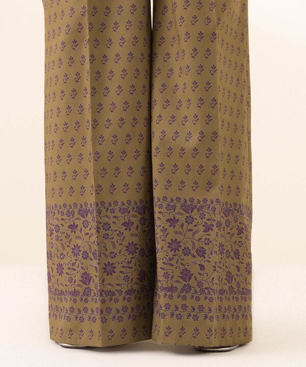 3 Piece - Embroidered Cotton Jacquard Suit