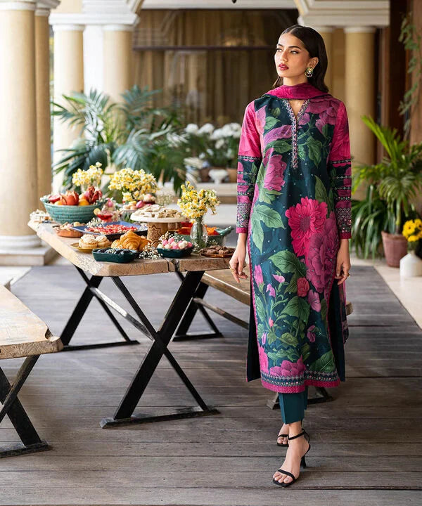 3 Piece - Embroidered Lawn Suit