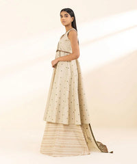 3 Piece - Embroidered Cotton Suit