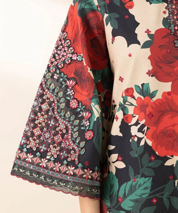 3 Piece - Embroidered Lawn Suit