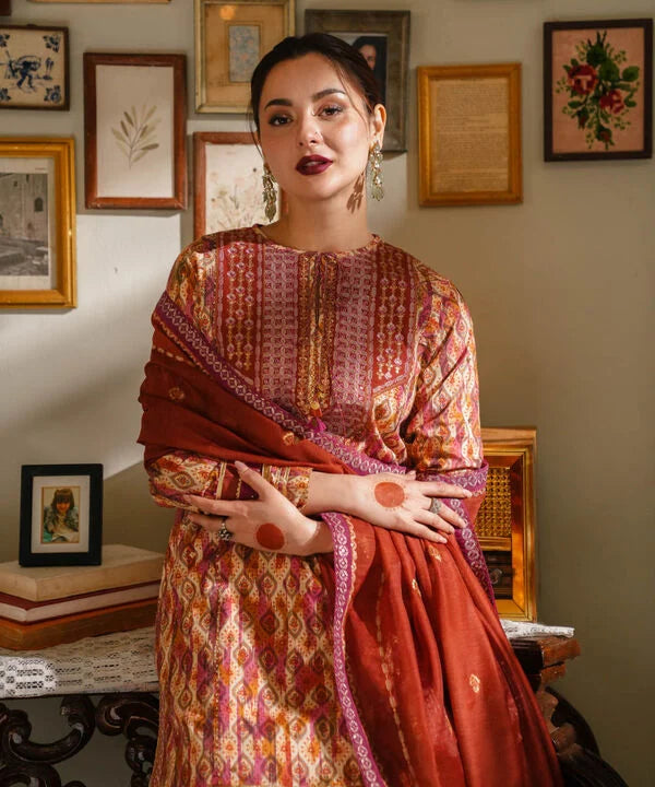 3 Piece - Embroidered Lawn Suit
