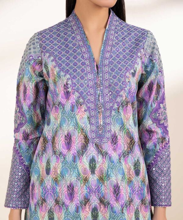 3 Piece - Embroidered Lawn Suit