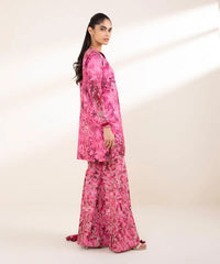 3 Piece - Embroidered Dobby Suit