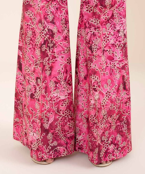 3 Piece - Embroidered Dobby Suit