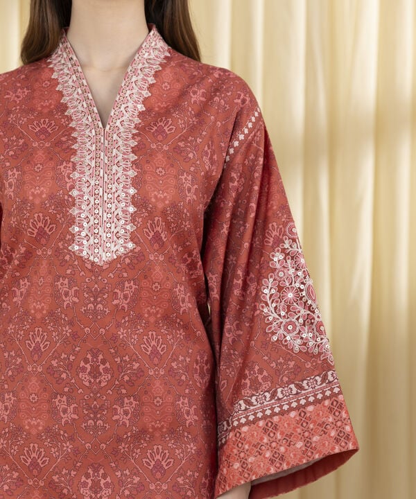 3 Piece - Embroidered Lawn Suit