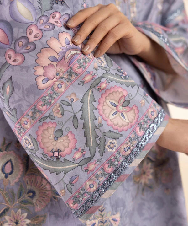 3 Piece - Embroidered Lawn Suit