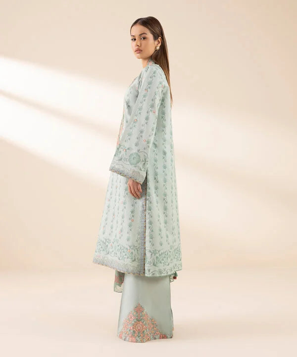 3 Piece - Embroidered Lawn Suit