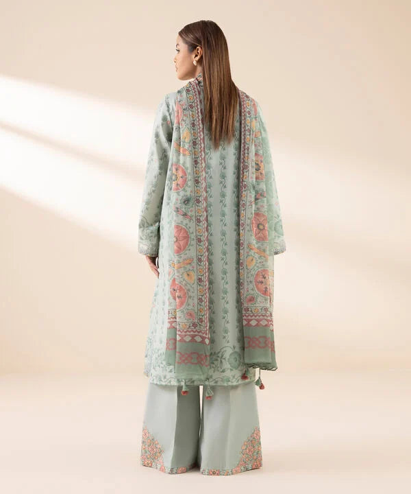 3 Piece - Embroidered Lawn Suit