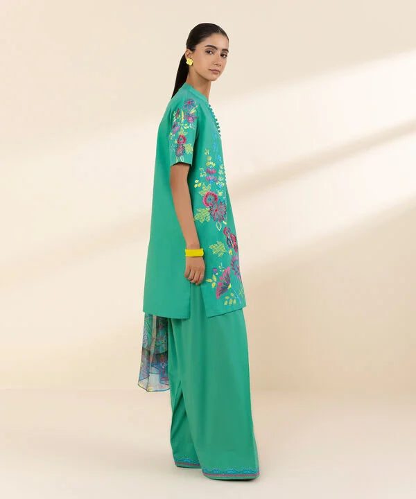 3 Piece - Embroidered Lawn Suit