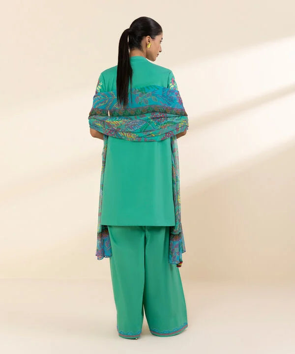 3 Piece - Embroidered Lawn Suit