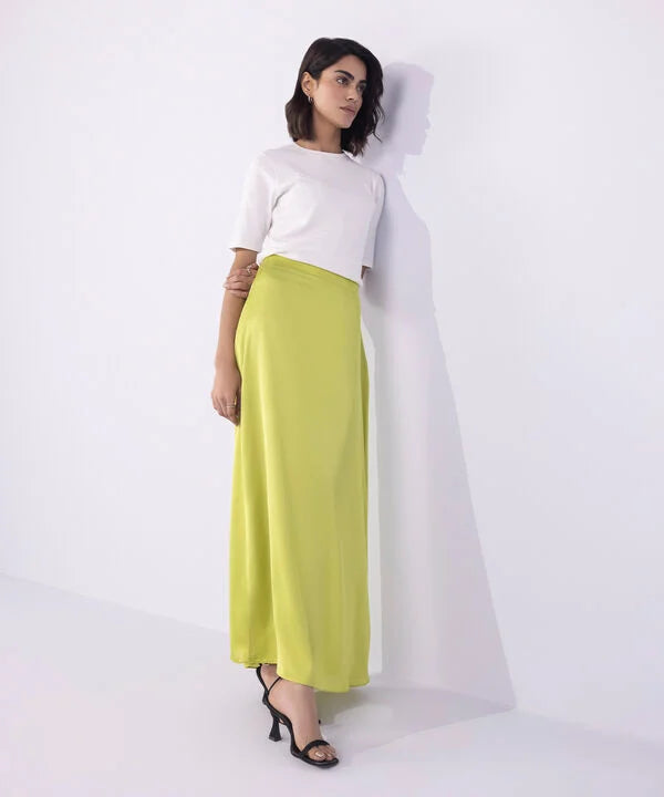 Satin Skirt