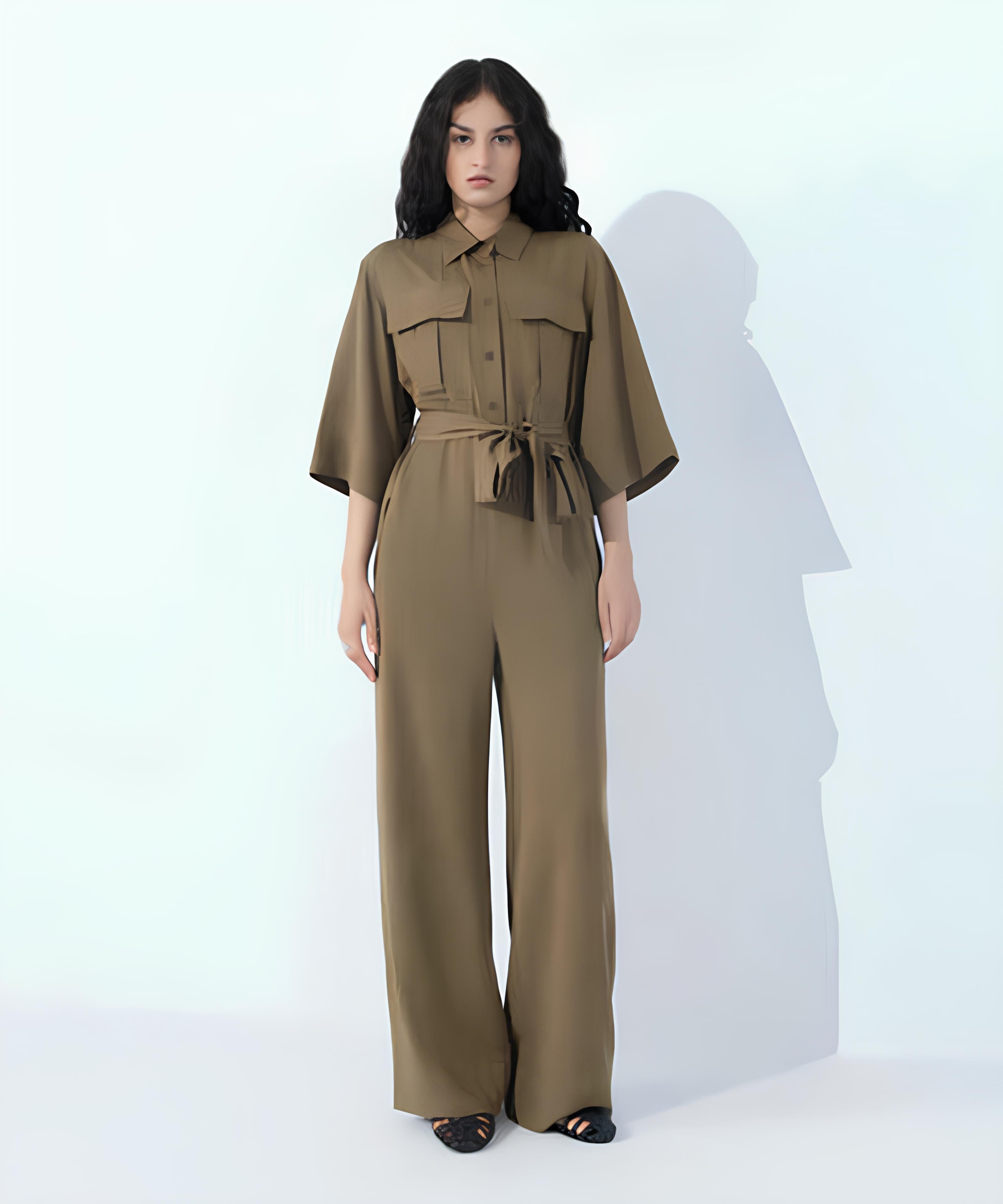 Jumpsuit with Belt