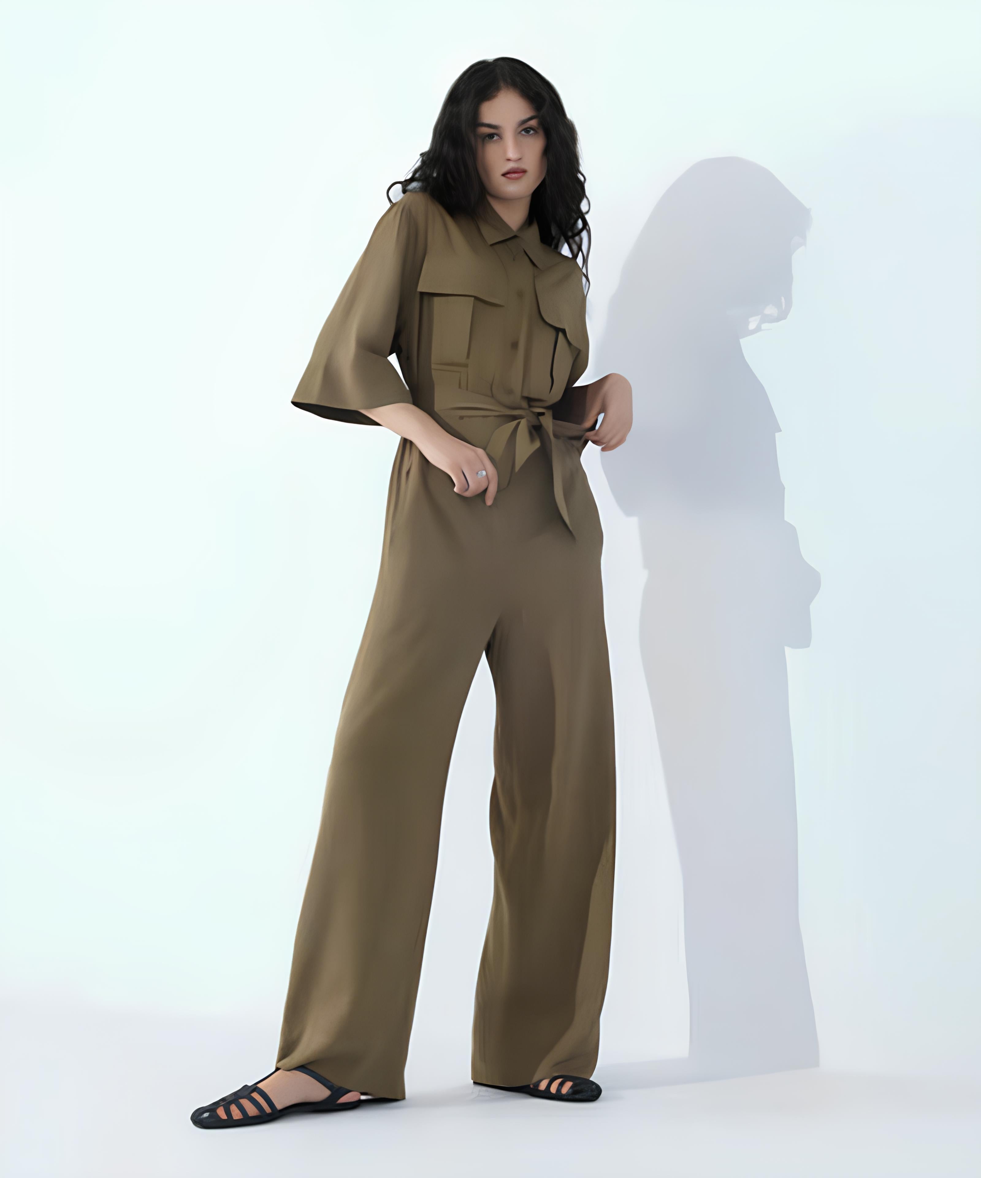 Jumpsuit with Belt