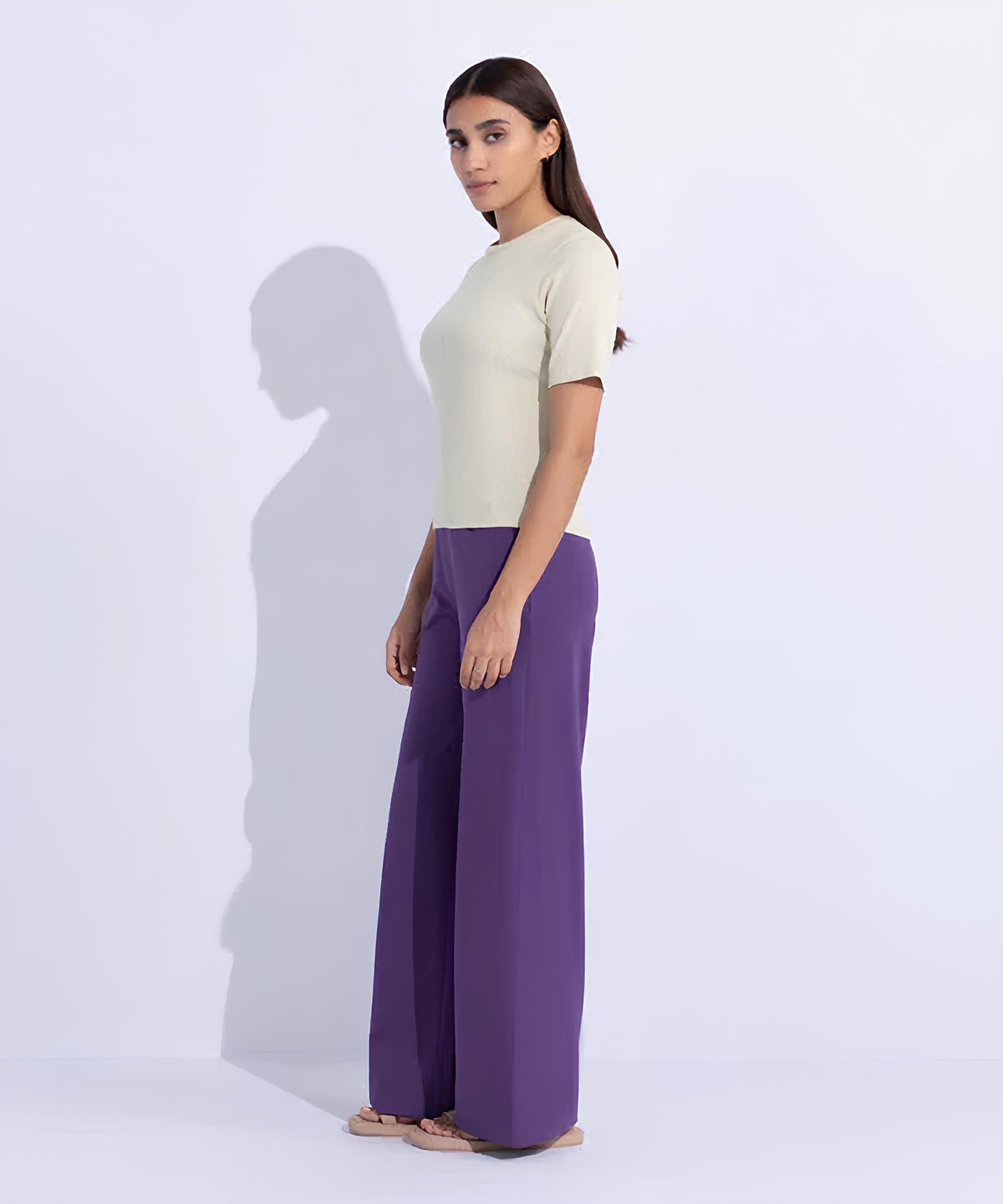 Slim Fit Ribbed Top