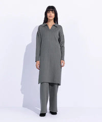 Wide Ribbed Long Sweater