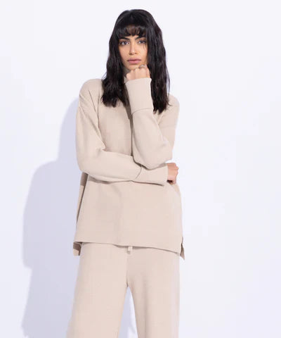 Ribbed Turtle Neck Sweater