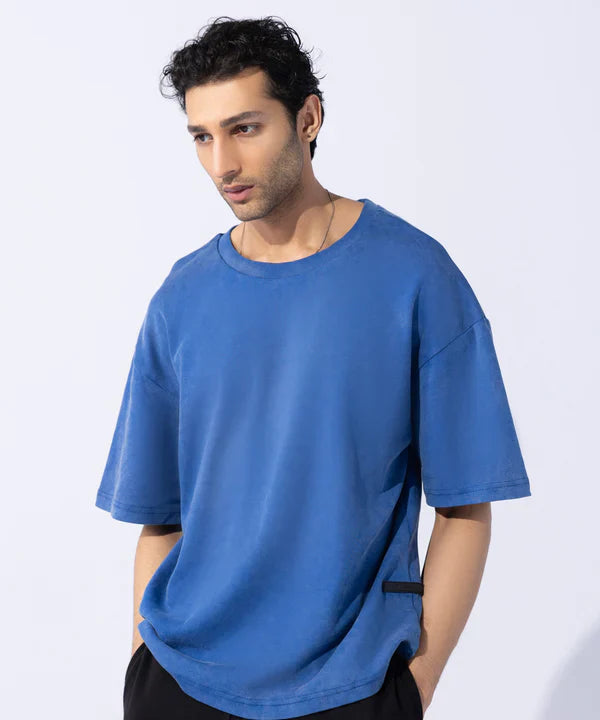 Interlock Acid-Washed Unisex T-Shirt