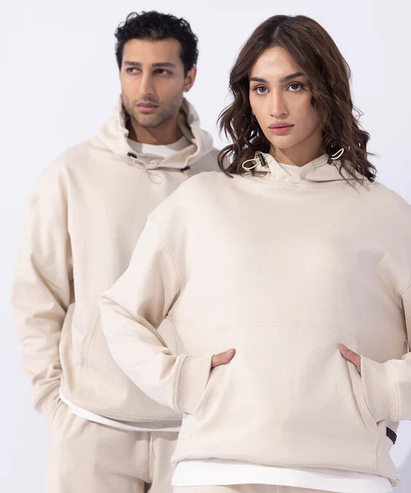 Unisex Hoodie With Rubber Tag