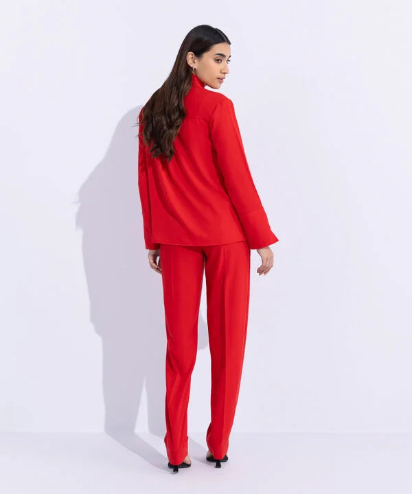 Button-Through Shirt With Side Panels