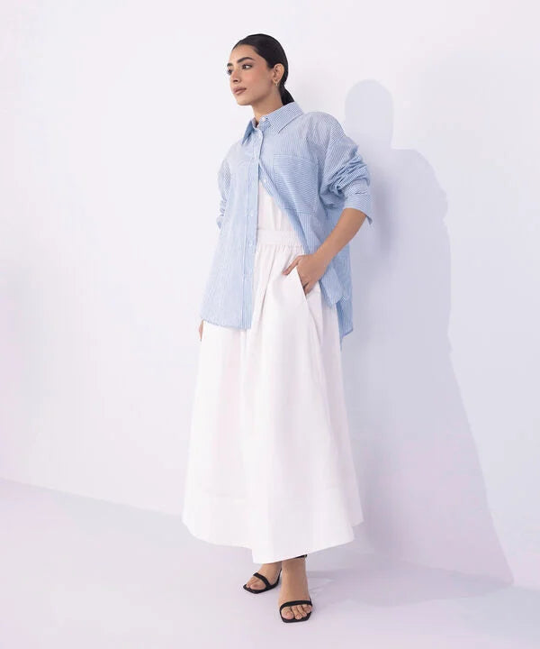 Loose-Fit Cotton Shirt